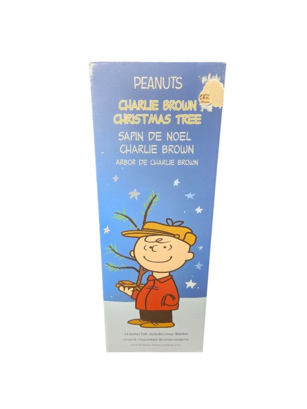 Peanuts Christmas Tree Charlie Brown Ornament Lionel Blanket